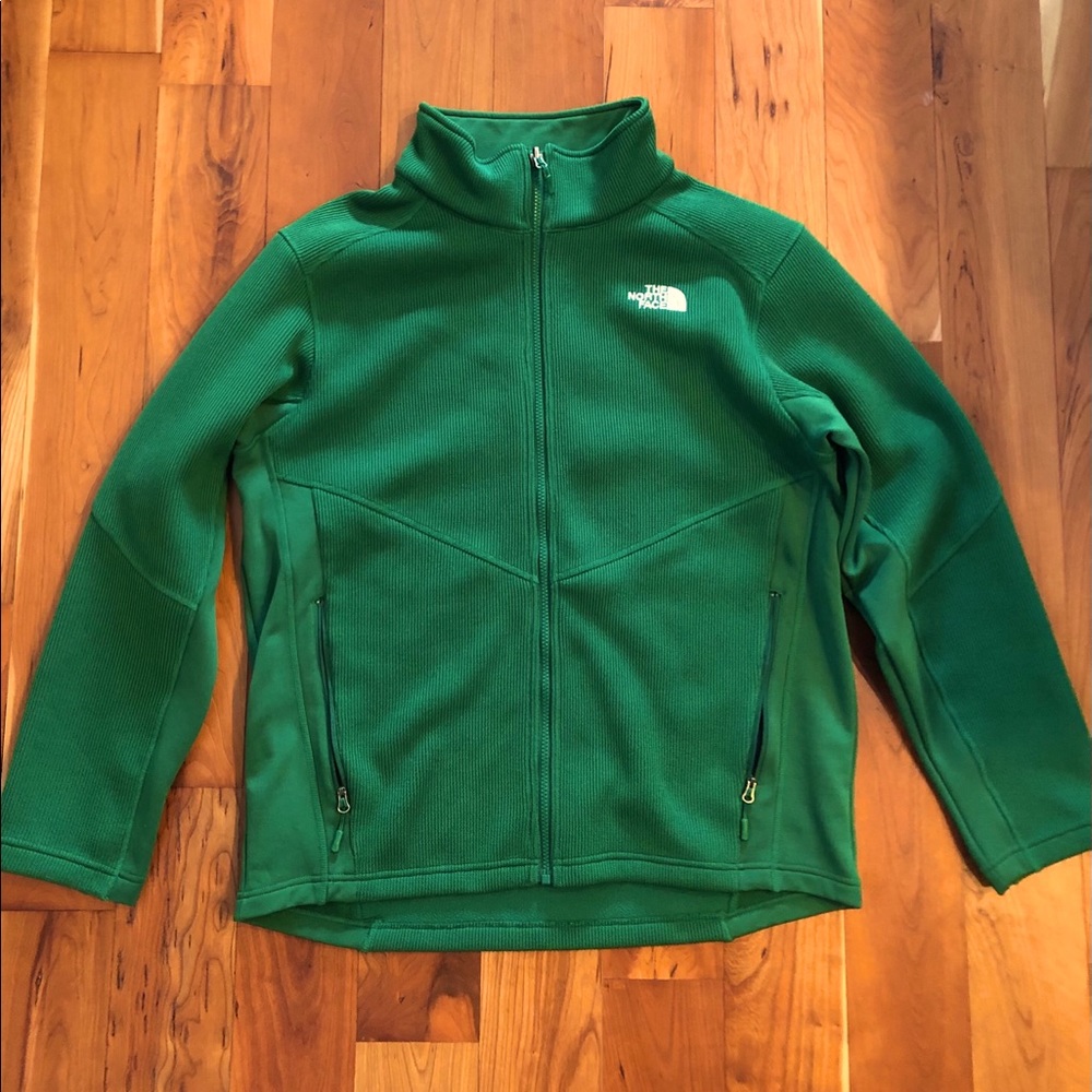 North Face Ribbed Full Zip Sweater - NWOT